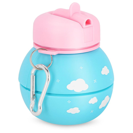 Spokey Παιδικό μπουκάλι νερού Cort - Collapsible silicone bottle 0.52l Spokey Παιδικό μπουκάλι νερού Cort - Collapsible silicone bottle 0.52l